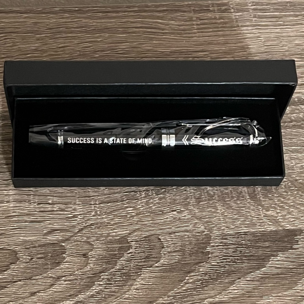 Success Is A State Of Mind Inspirational Writing Pen